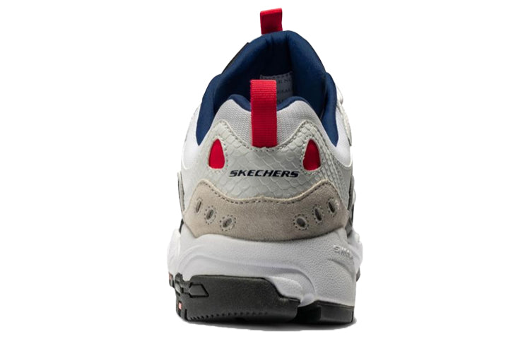 Skechers Stamina Running Shoes Grey/Red 999307-WGRD