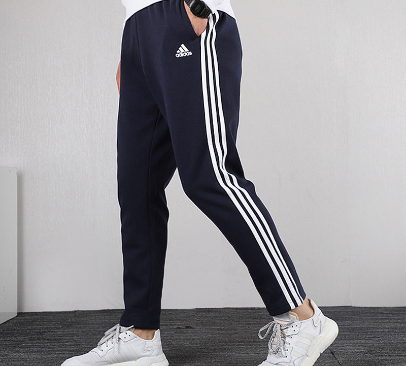 adidas M MH 3S TP2 Sports Stylish Pants Navy Blue FK6887