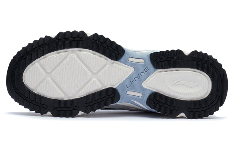 Li-Ning Retro Running Shoes 'Grey Blue' ARLQ001-8