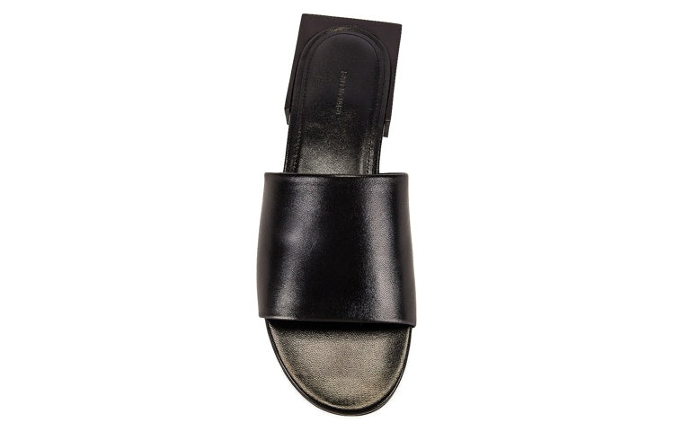(WMNS) Balenciaga Box Sandals 'Black' 653796WA8FF1080
