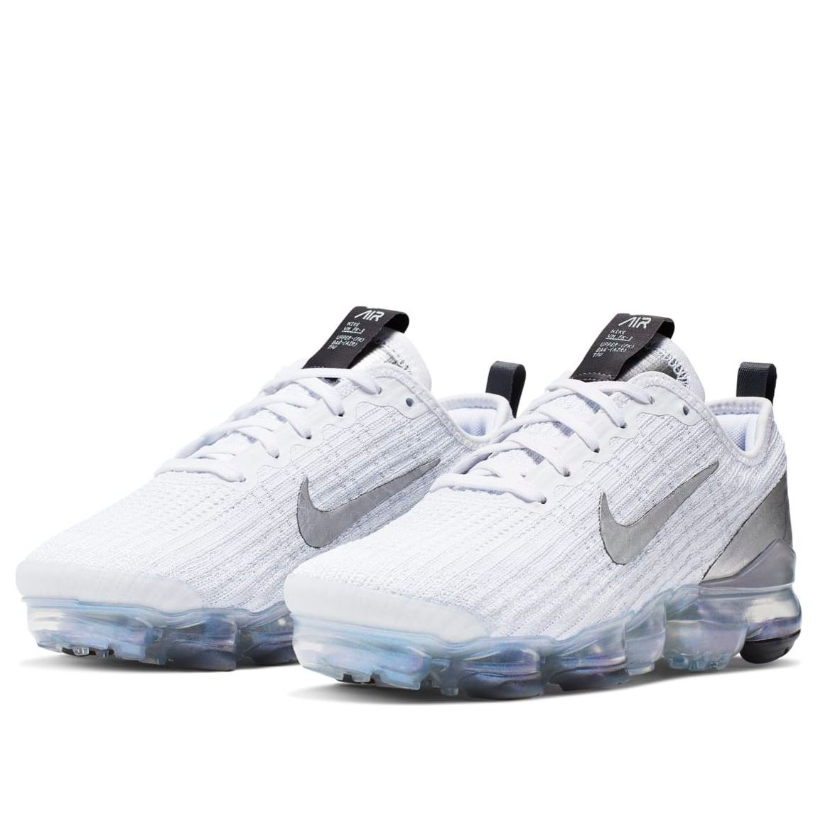 (GS) Nike Air VaporMax Flyknit 3 'White Silver' BQ5238-101