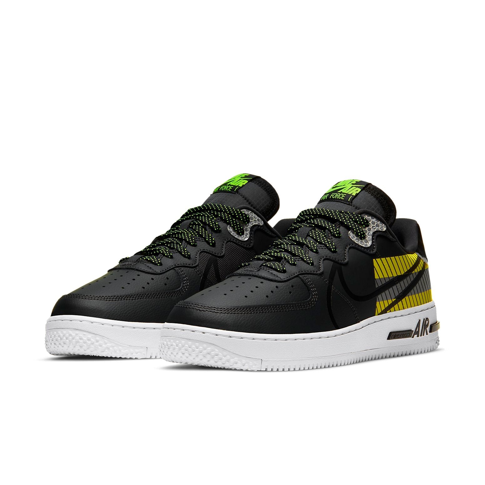 Nike 3M x Air Force 1 React LX 'Anthracite Volt' CT3316-003