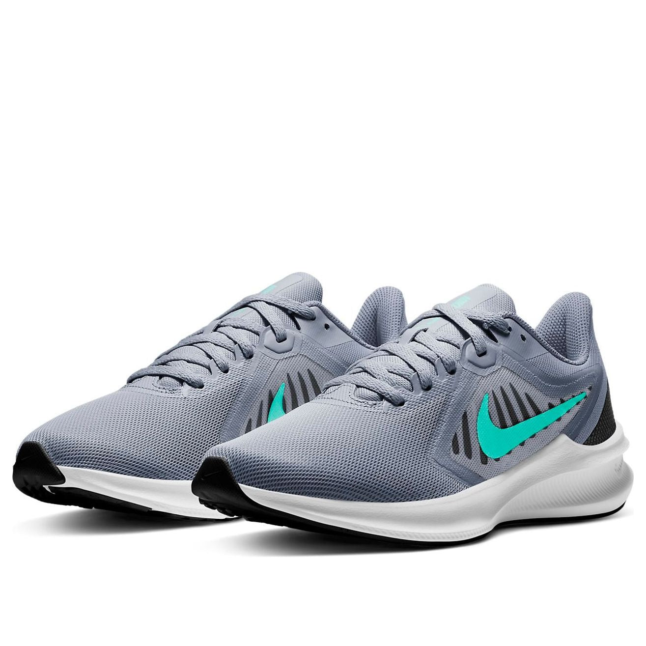 (WMNS) Nike Downshifter 10 Grey/Blue CI9984-400