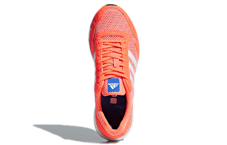 (WMNS) adidas Adizero Adios 3 'Orange White' BB6408