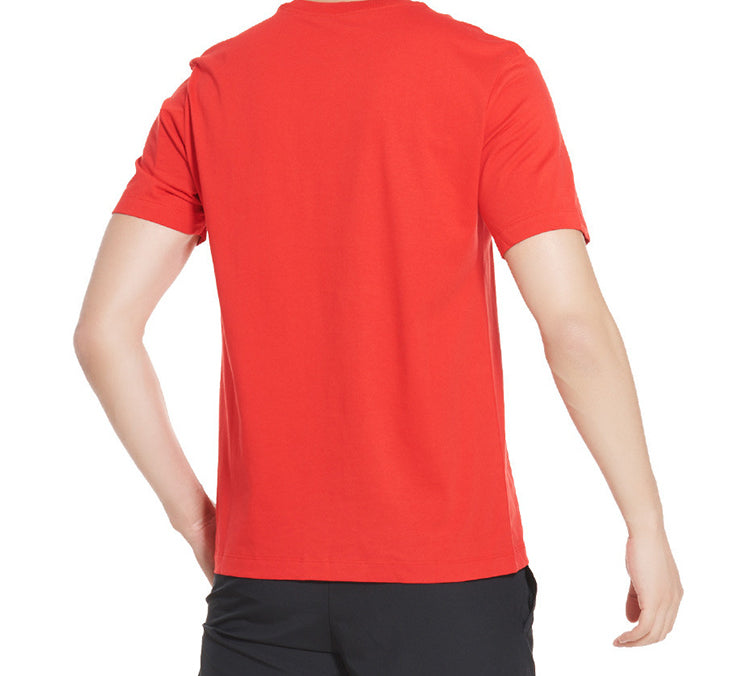 Men's Nike Sportswear Large Short Sleeve Red T-Shirt BV7679-657