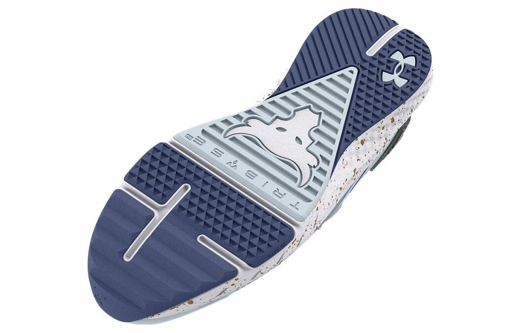 (WMNS) Under Armour Project Rock 1 'Halogen Blue Metallic Gold' 3026458-401