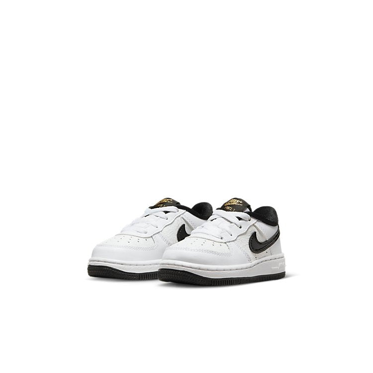 (TD) Nike Force 1 LV8 'Cracked - White Black' DQ0550-100