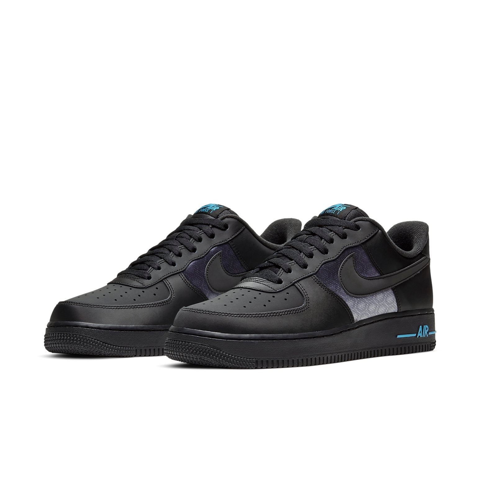 Nike Air Force 1 Black/Blue DH2475-001