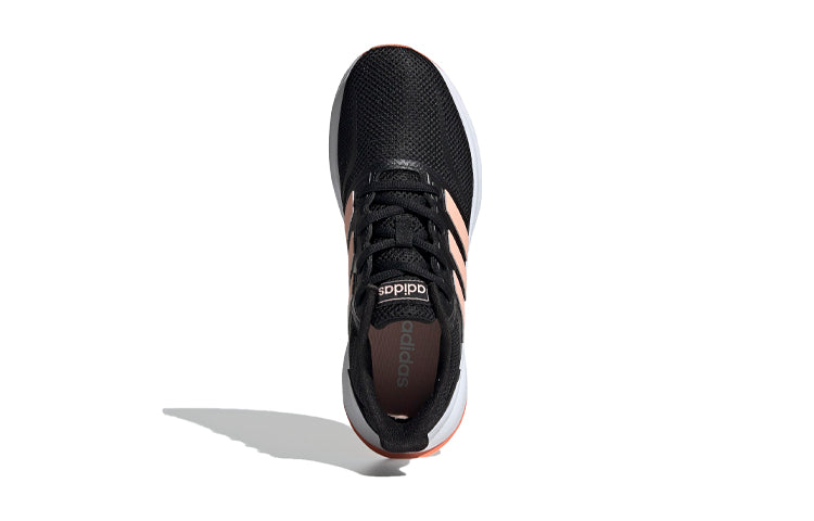 (GS) adidas Runfalcon J 'Black White Pink' EE6932