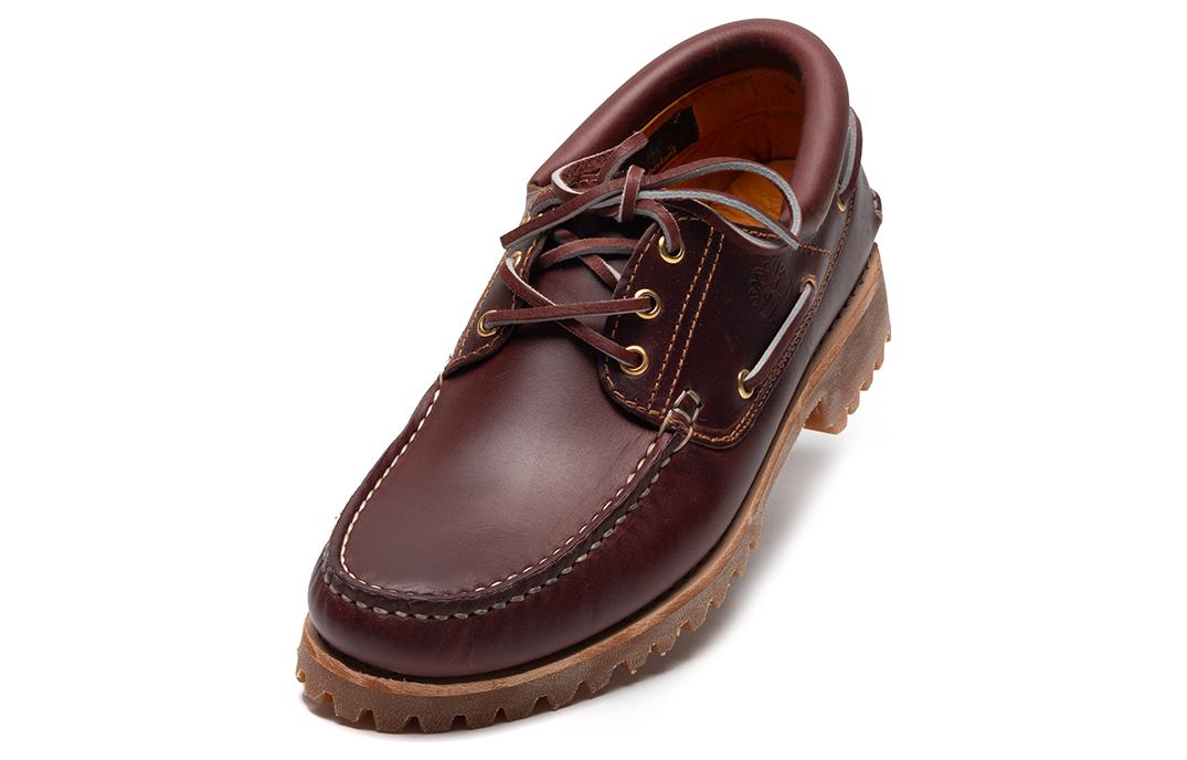 Timberland Authentics 3-Eye Classic Boat Shoes 'Brown' 50009648