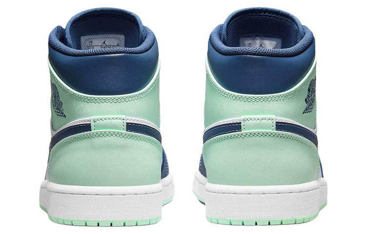 Air Jordan 1 Mid 'Blue Mint' 554724-413