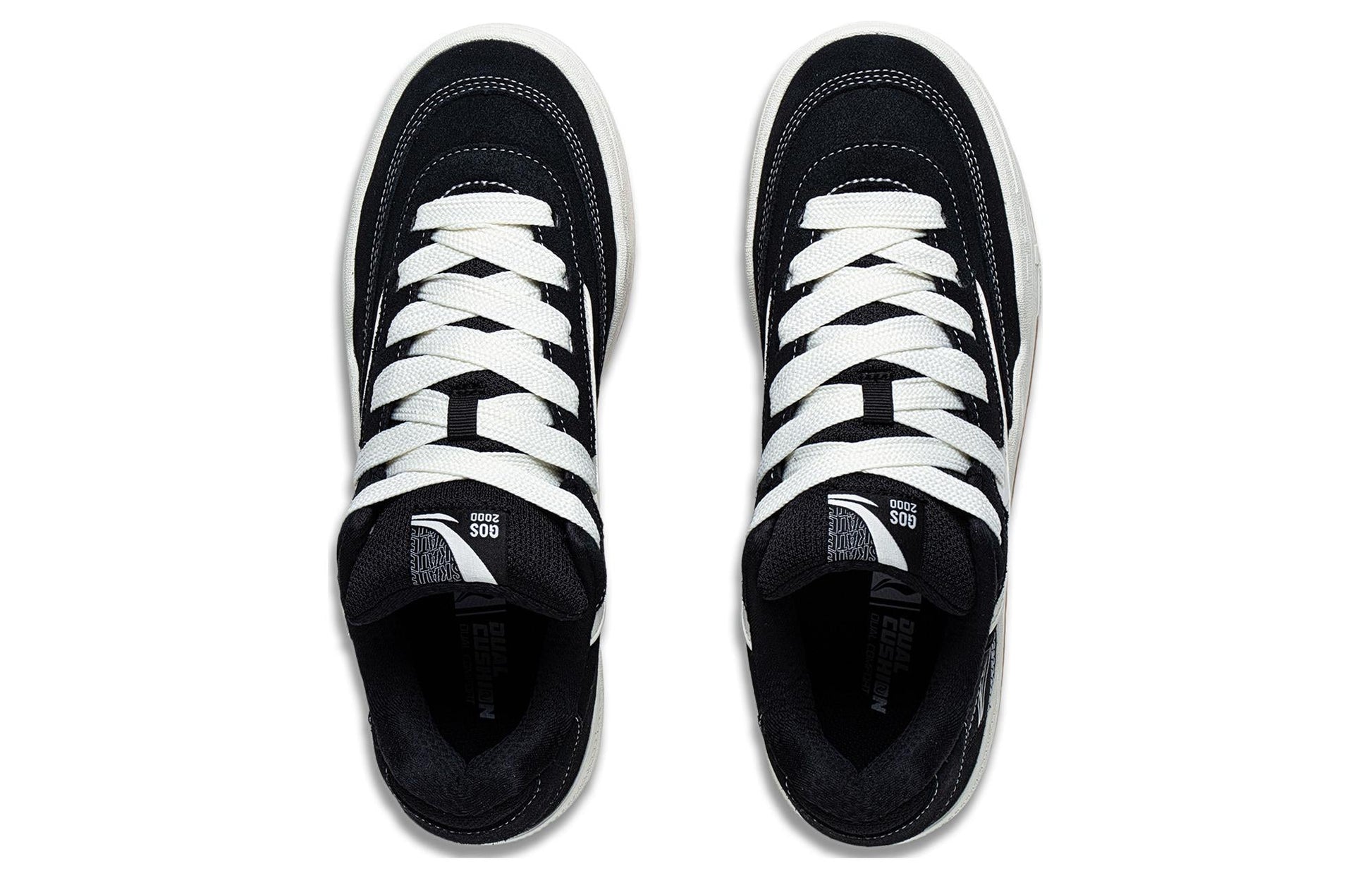 (WMNS) Li-Ning GOS 2000 'Black White Gum' AEPSA56-1