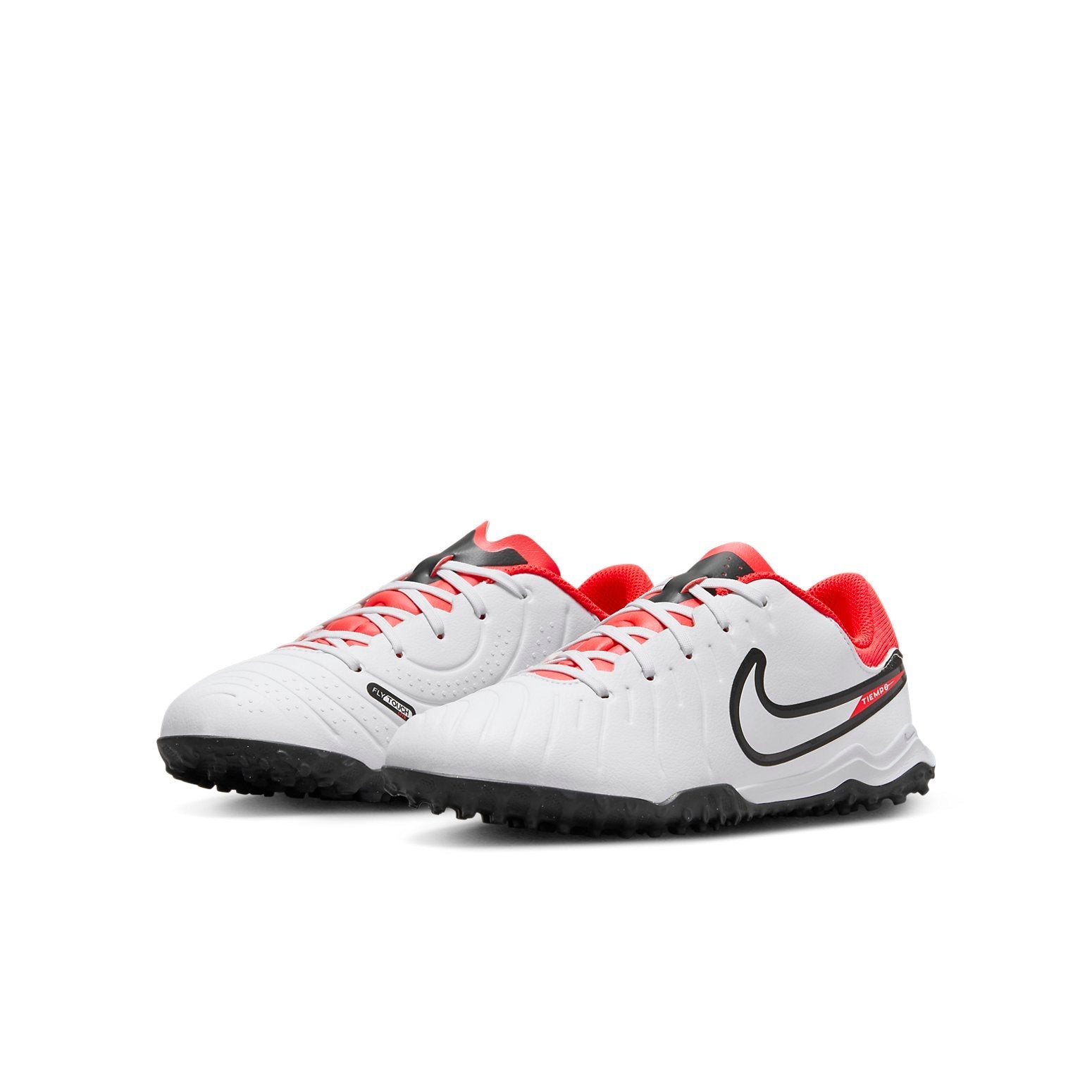(GS) Nike Jr. Tiempo Legend 10 Academy Turf 'White Bright Crimson' DV4351-100