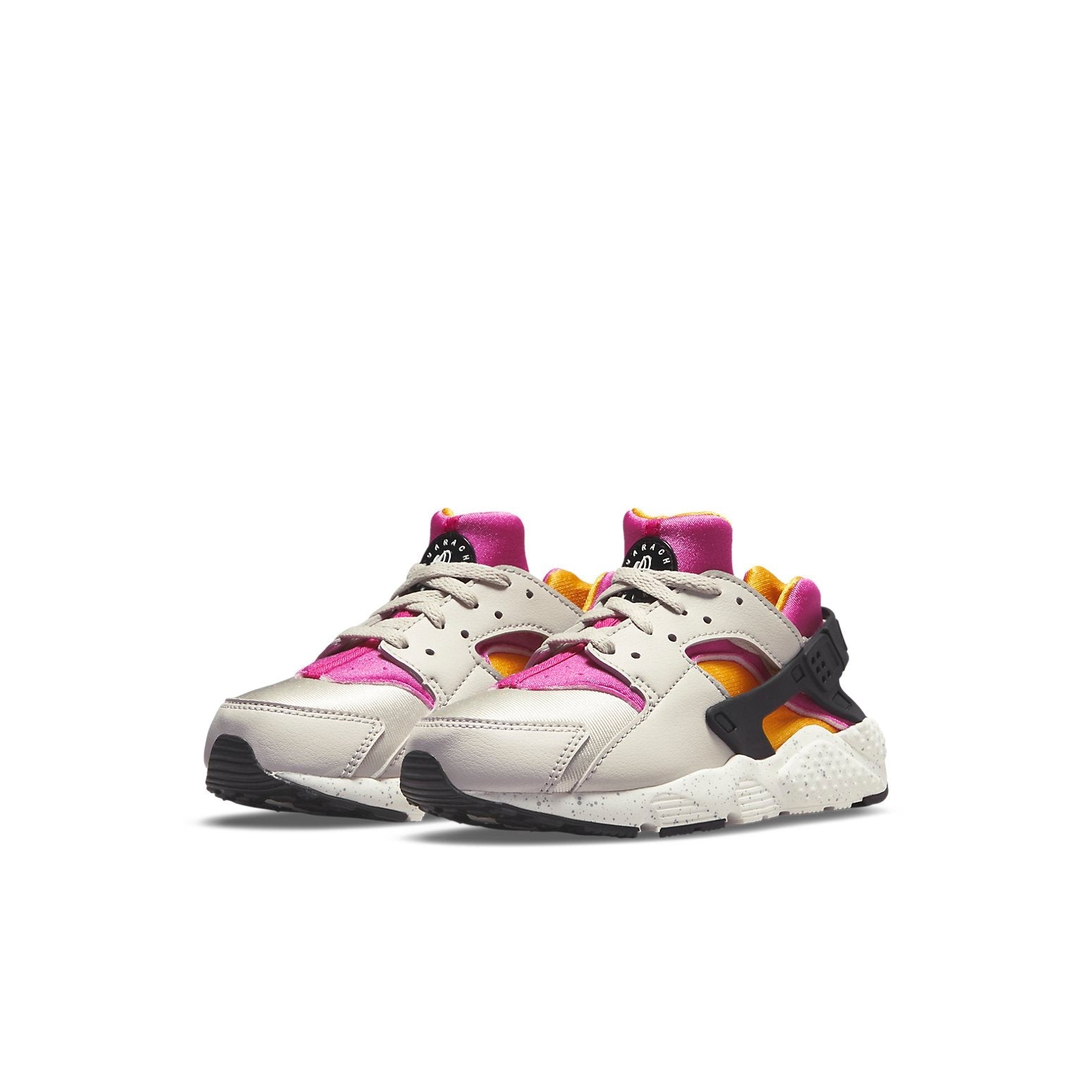 (PS) Nike Huarache Run 'Light Bone University Gold Pink' 704949-043
