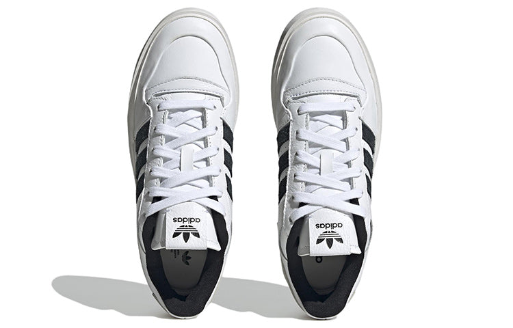 (WMNS) adidas Forum Bonega 'White Black Gold' IG9649