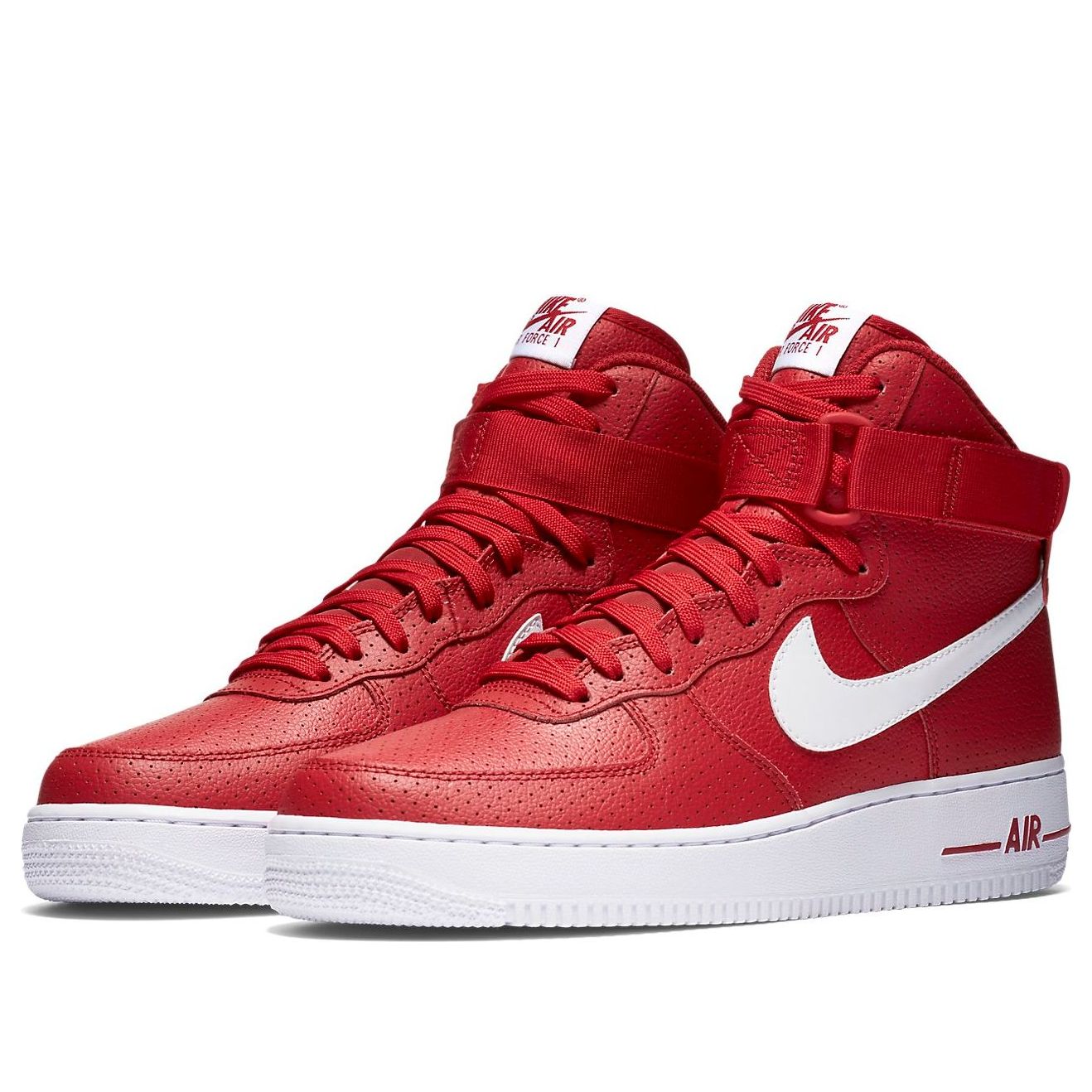 Nike Air Force 1 High 'Gym Red Perforated' 315121-606