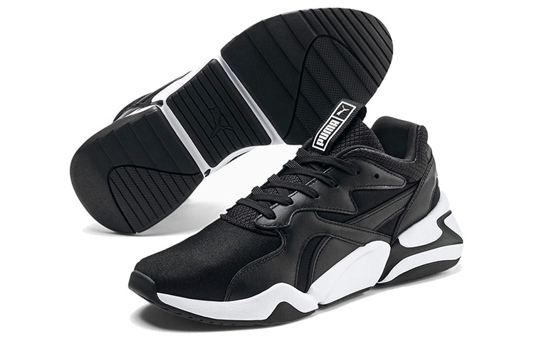 (WMNS) PUMA Nova Gleam Black/White 371065-02