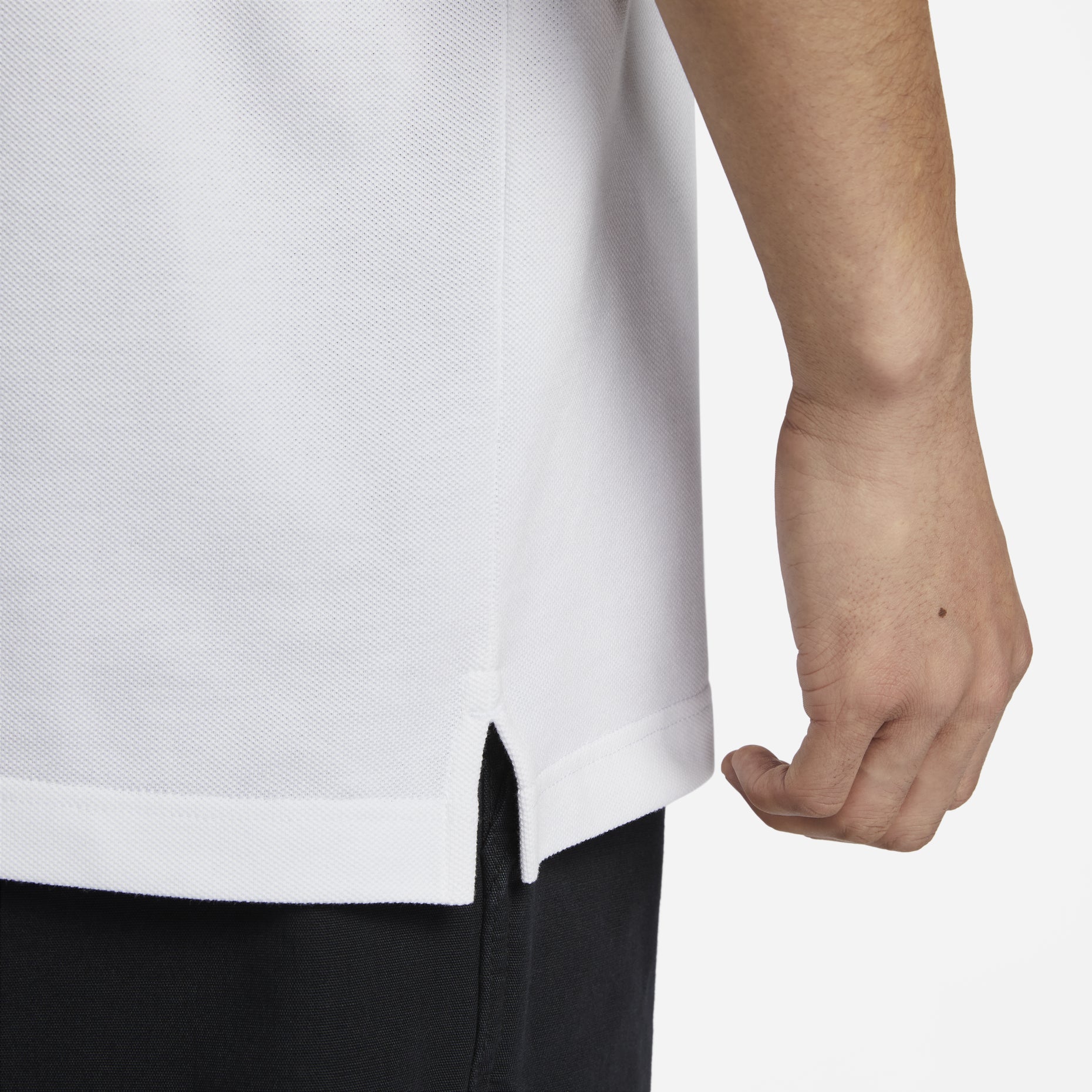 Nike Club Polo Shirt Asia Sizing 'White' FN3895-100