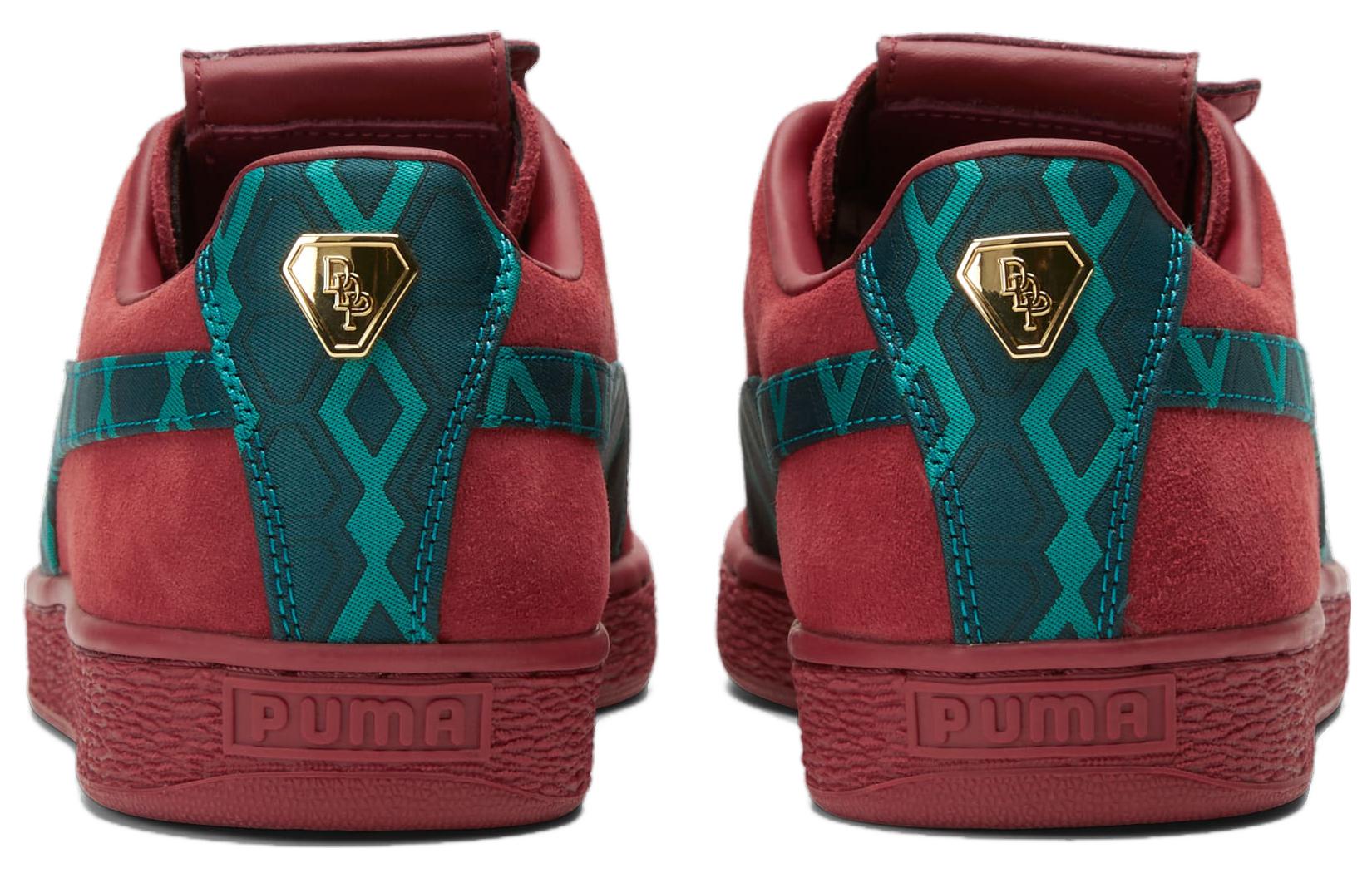 PUMA Dapper Dan x Suede 'Jacquard Print - Intense Red' 390988-01