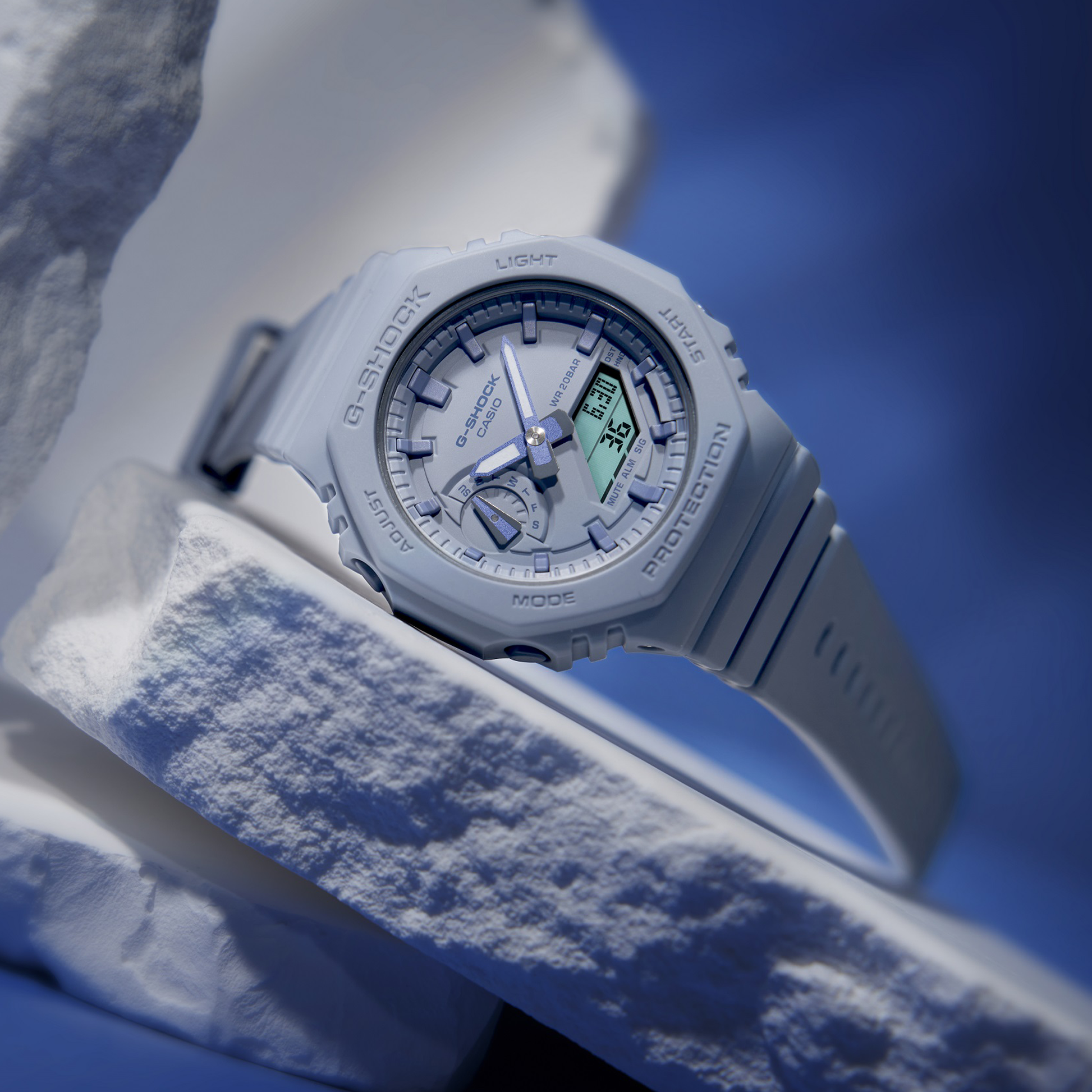 CASIO G-Shock Analog-Digital 'Light Blue' GMA-S2100BA-2A2PR