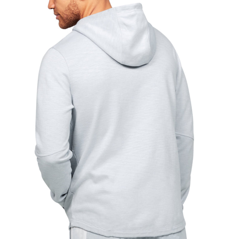 Under Armour Double Knit Full Zip Hooded Jacket 'Light Grey' 1352012-014