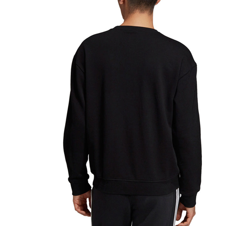 adidas originals Hollow Out Logo Round Neck Black DX4233