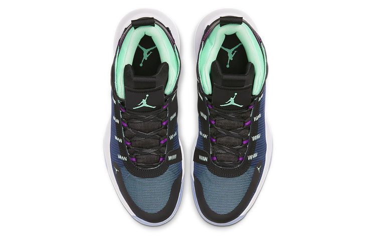 Air Jordan Jumpman 2020 'Black Green Glow Blue Void' BQ3449-005