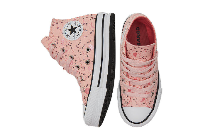 (GS) Converse Chuck Taylor All Star EVA Platform High 'Constellations - Storm Pink' 673105C