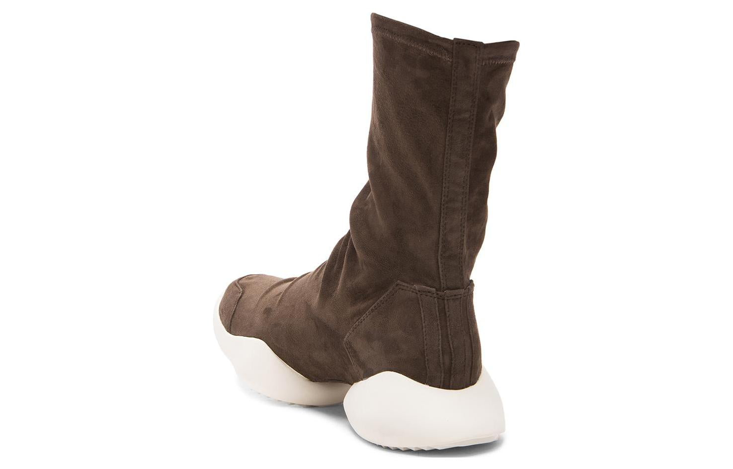 (WMNS) adidas Ankle Suede Boots Vicious Sole x RICK OWENS 'Brown' S78447