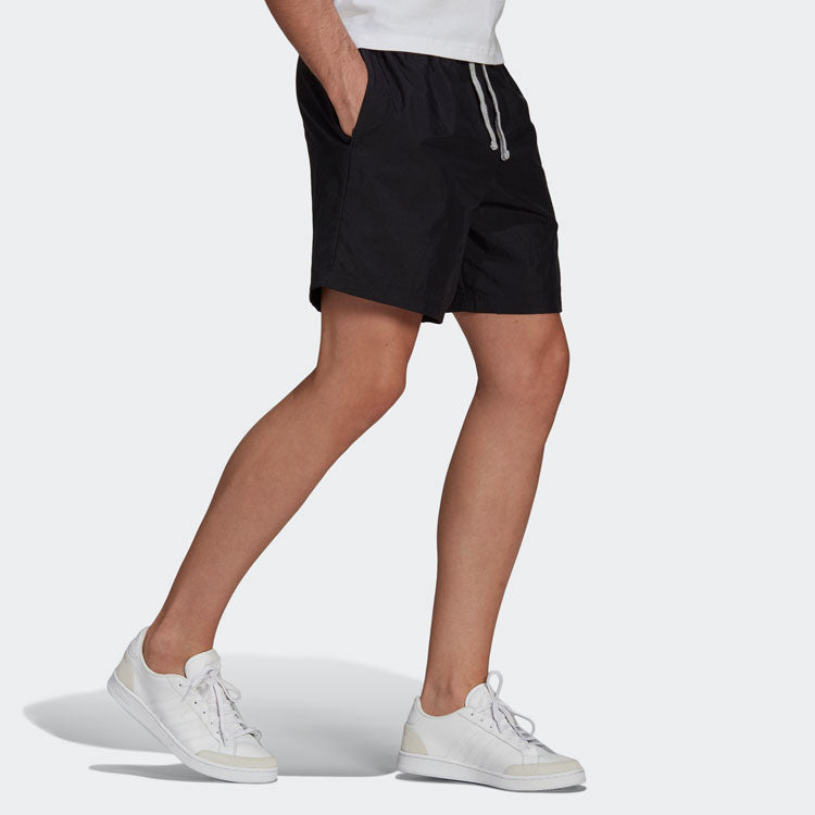 adidas M Favs Q2 Sho Drawstring Loose Sports Shorts Black GK9592