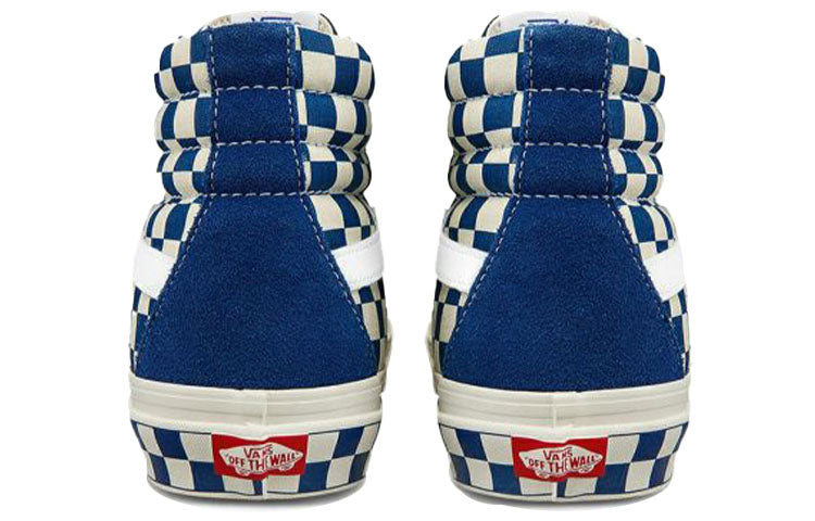 Vans Style 38 Checkerboard Blue/White VN0A38GF2U8