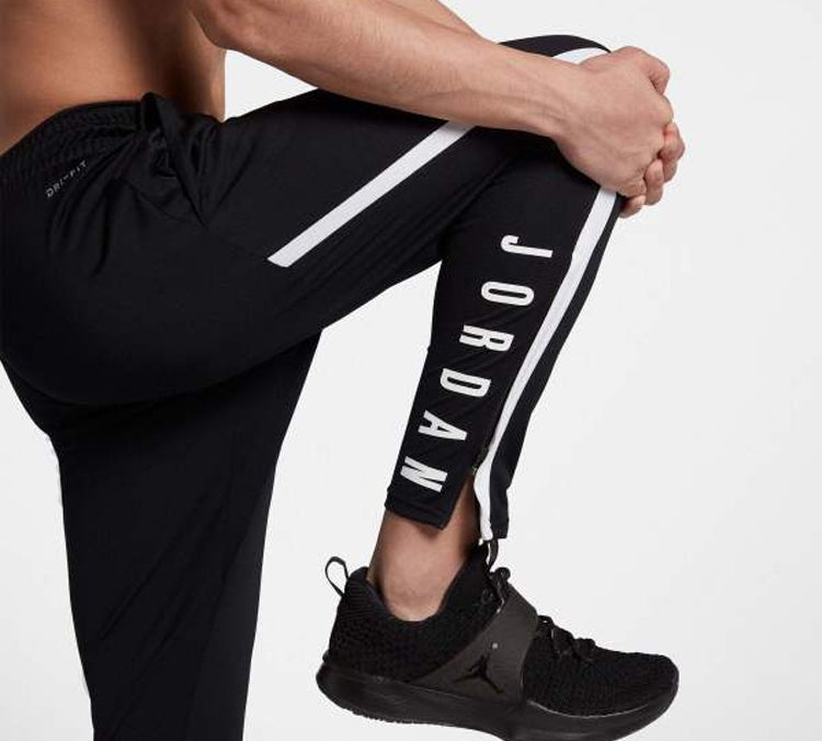 Air Jordan 23 Alpha Dri-fit Training Slim Fit Sports Long Pants Black 889712-014