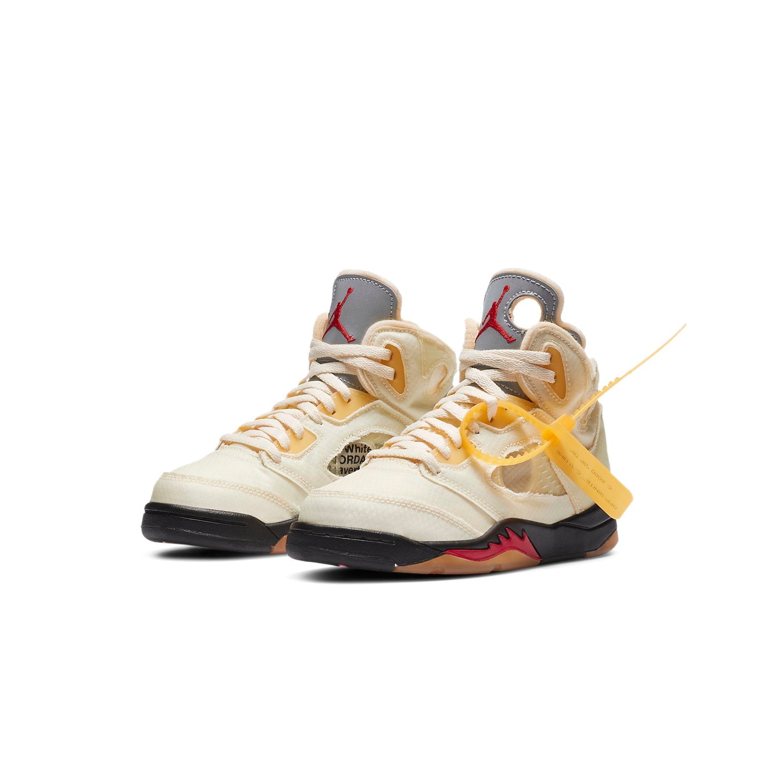 (PS) Air Jordan 5 x Off-White Retro SP 'Sail' CV4827-100