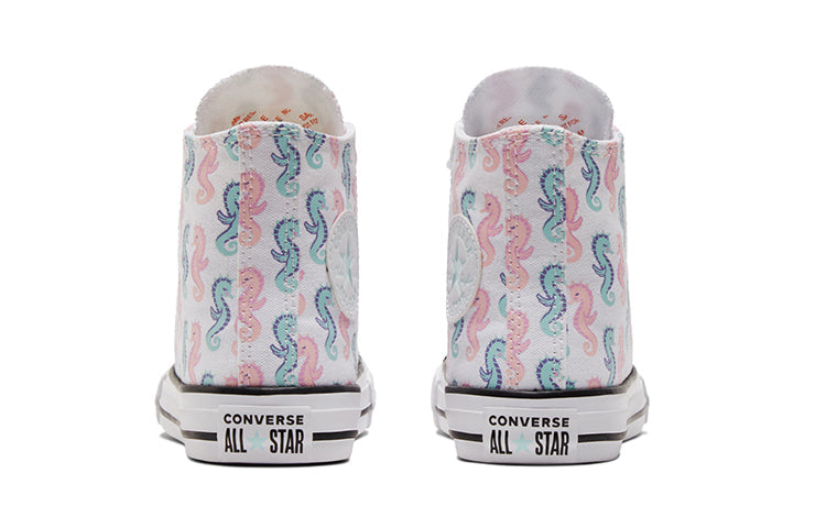 Converse Chuck Taylor All Star Sneakers K White/Blue/Pink 372871C