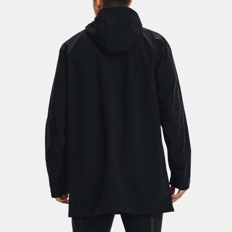Under Armour Rush Shell Long Jacket 'Black' 1364904-001