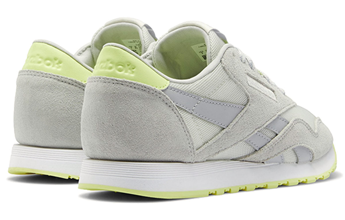 (WMNS) Reebok Classic Nylon 'Grey Yellow' FX3189