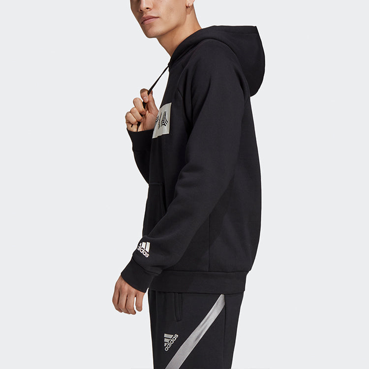 adidas Tan Sw Hoody Soccer/Football Sports Training Pullover Black FS5049