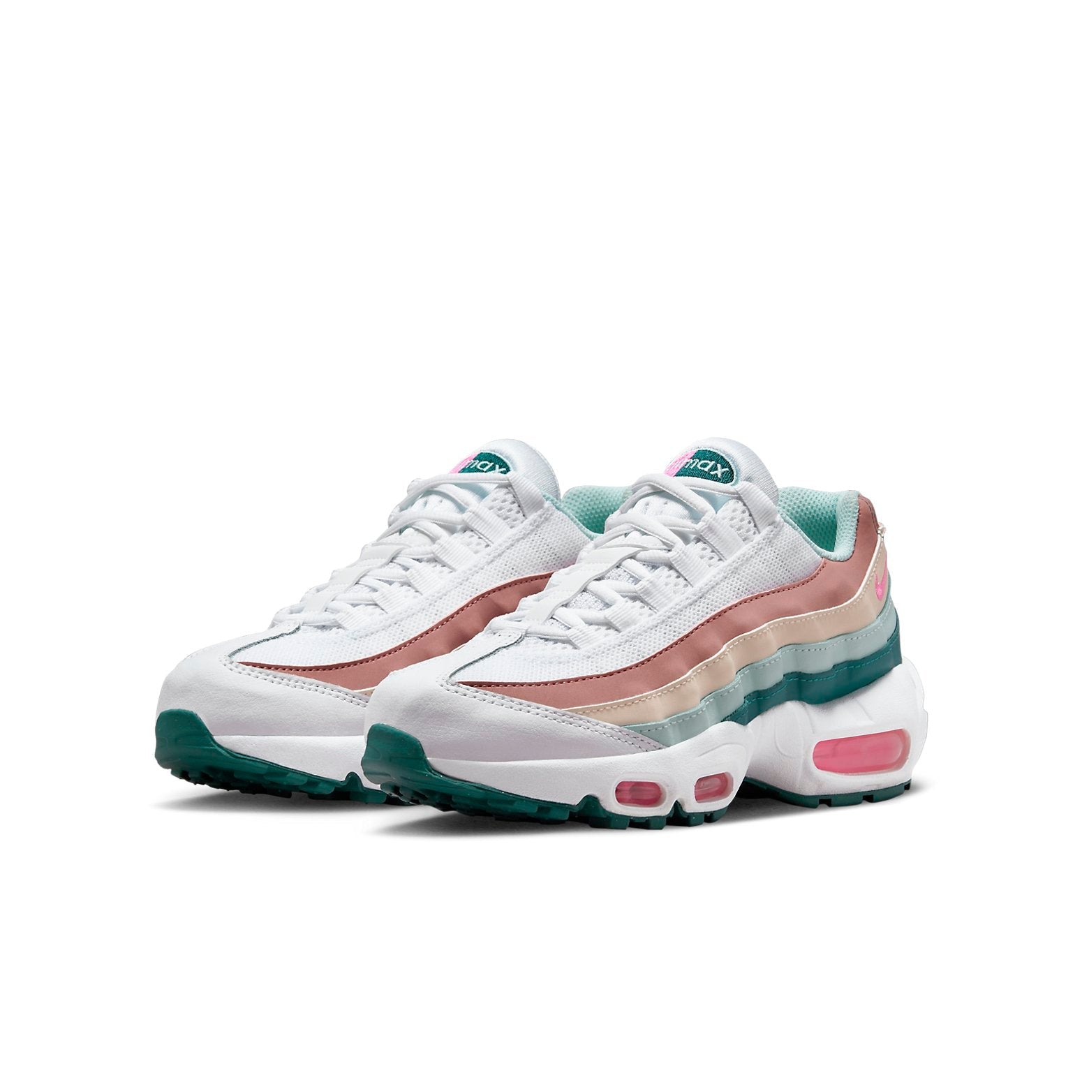 (GS) Nike Air Max 95 Recraft 'White Geode Teal Pink' CJ3906-109