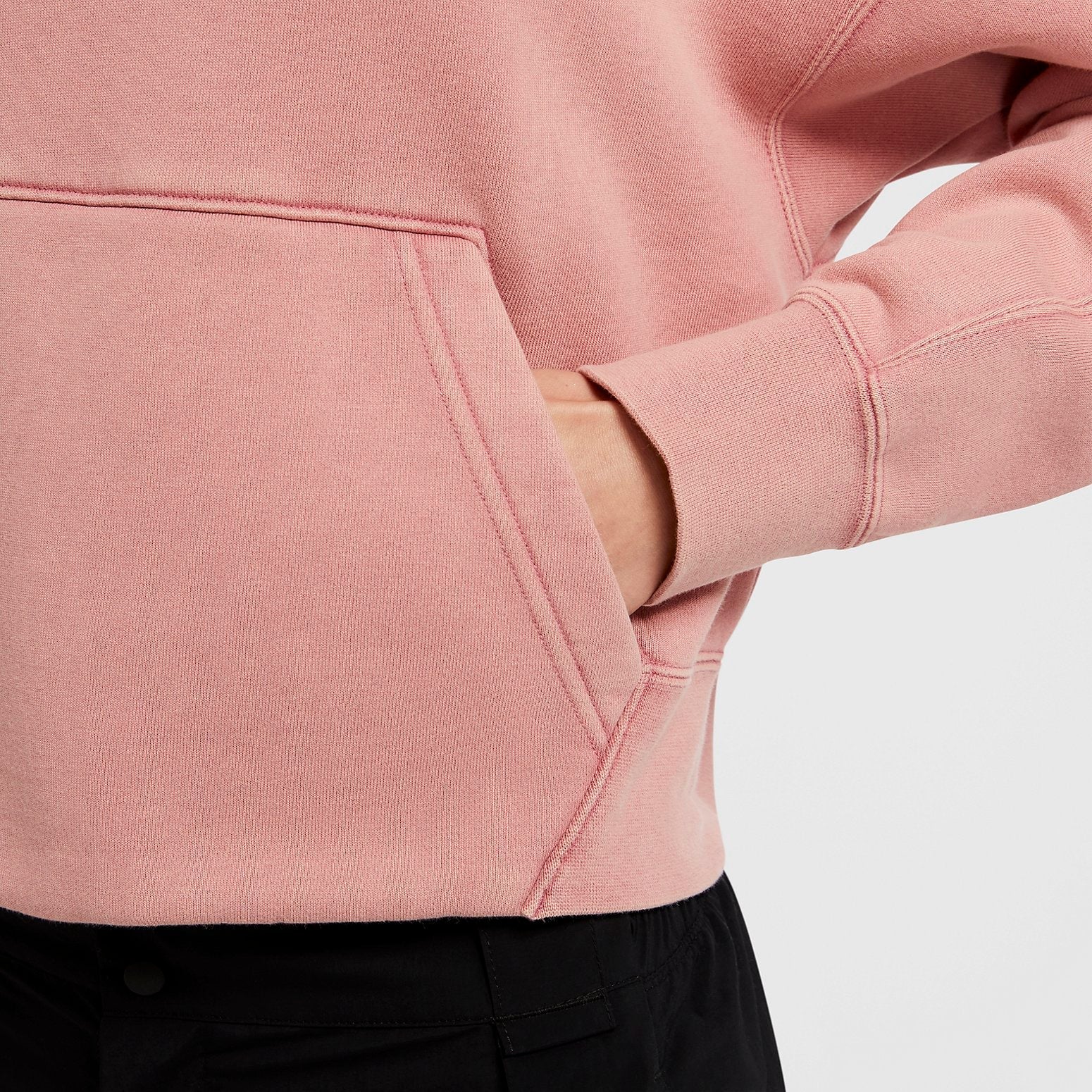 (WMNS) Air Jordan Flight Fleece Pullover 'Pink' CV7738-614