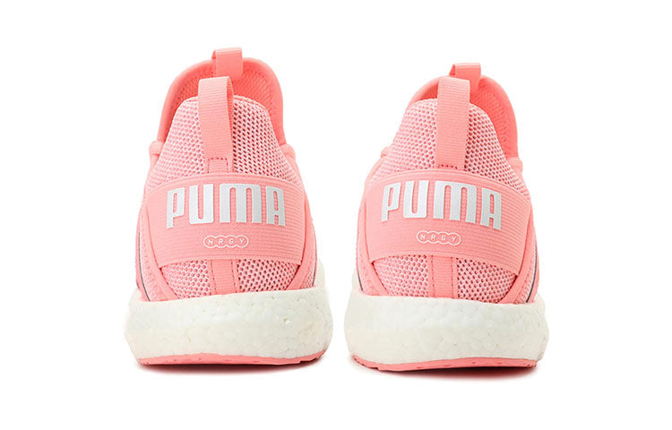 (WMNS) PUMA Mega Nrgy Knit Low Running Shoes Pink/White 190373-05