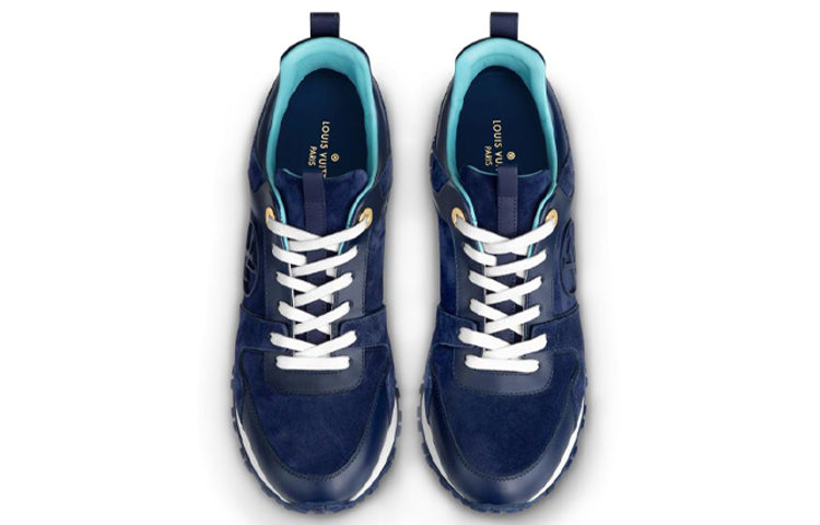 (WMNS) LOUIS VUITTON Run Away Calfskin Sneakers Blue 1A5C2X