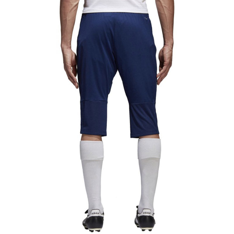 adidas Soccer/Football Training Running Sports Cropped Pants Blue CV8240