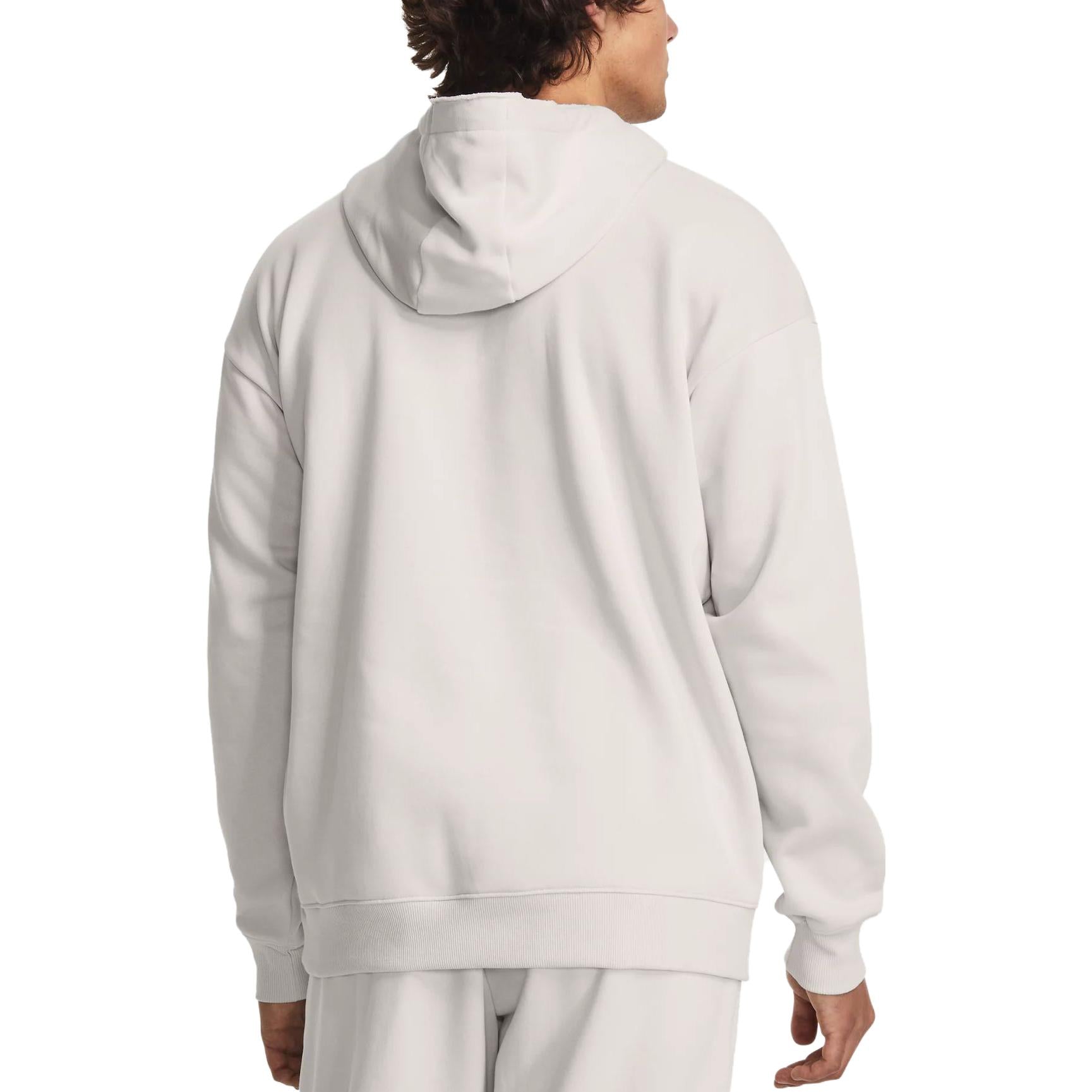 Under Armour Project Rock Iron Paradise Embroidered Hoodie 'White' 1380115-114