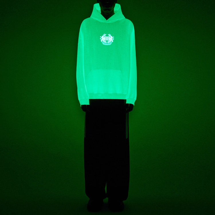 Balenciaga GITD Lion's Laurel Hoodie 'White' 651799TKV729140
