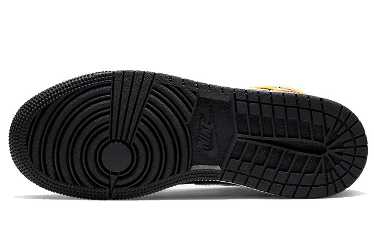 (GS) Air Jordan 1 Mid SE 'Amarillo Team Orange' BQ6931-087