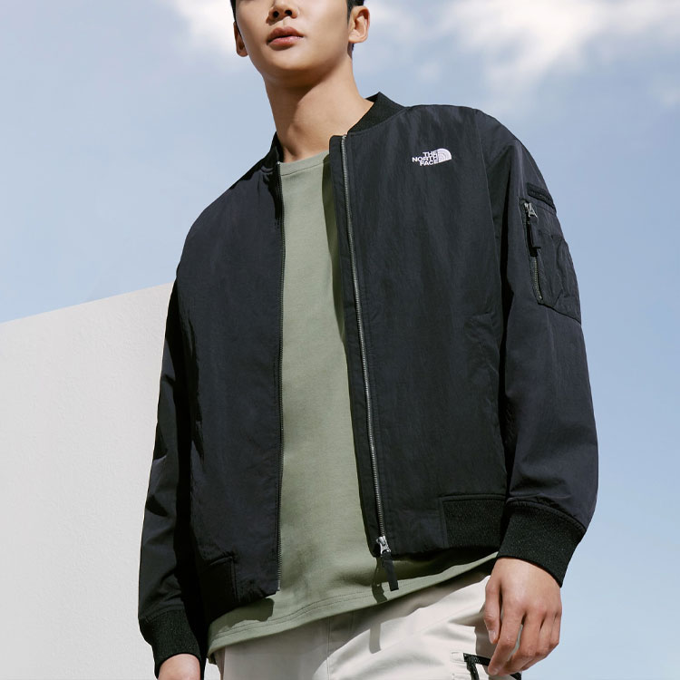 THE NORTH FACE All-round Bomber Jacket 'Black' NJ3BN02A