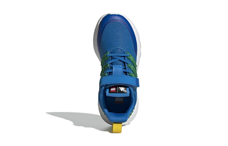 (PS) adidas LEGO x Racer TR EL Little Kid 'Halo Blue Sub Green' GV8237