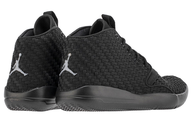 (GS) Air Jordan Eclipse Chukka Woven 'Black Grey' 881461-003