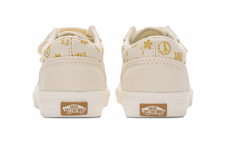 (TD) Vans Old Skool V 'Cream Yellow' VN0A4VJJF3X