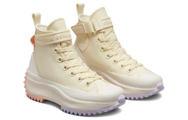 (GS) Converse Run Star Hike Platform Utility Strap High 'Soft Dune' A05169C